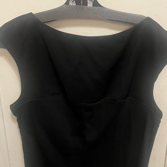 Giorgio Armani 100% black silk dress size 50 - Picture 3 of 6